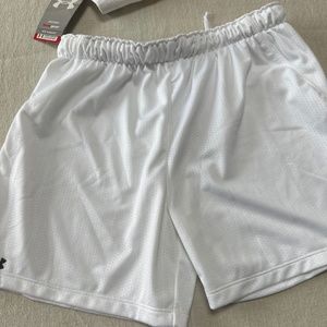 White Under Armor shorts - Brand New